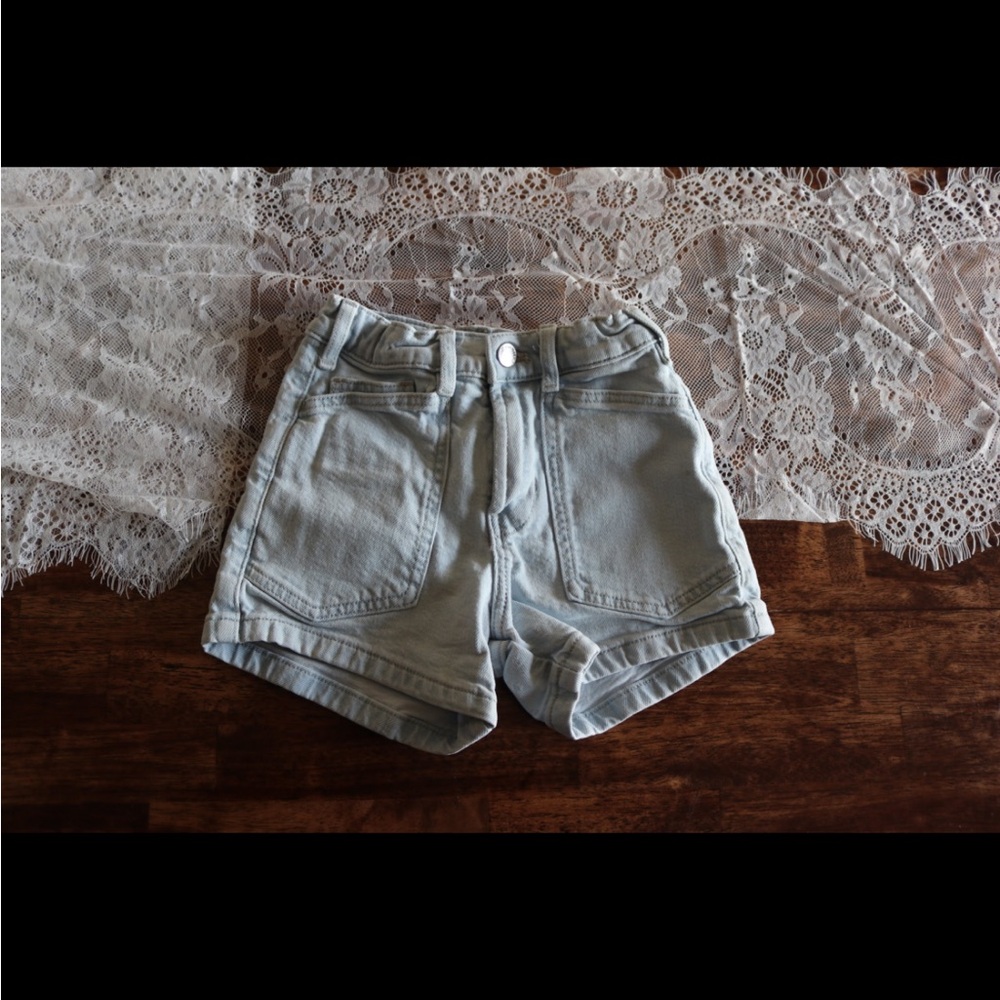 Zara kids light Jean shorts